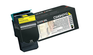 картридж Lexmark C540H2YG заправка картриджа Lexmark C540H2YG