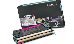 заправка картриджа Lexmark C734A1MG