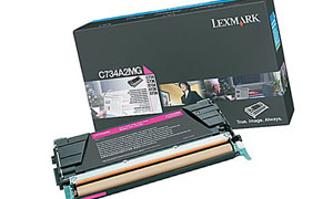 заправка картриджа Lexmark C734A2MG