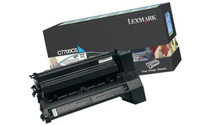 заправка картриджа Lexmark C7700CS