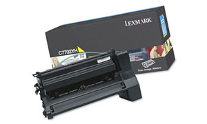 заправка картриджа Lexmark C7702YH