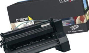 новый картридж Lexmark C7702YS