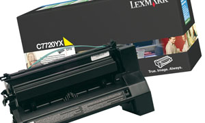 заправка картриджа Lexmark C7720YX