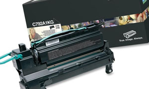 заправка картриджа Lexmark C792A1KG