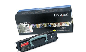 заправка картриджа Lexmark X340H21G