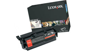 заправка картриджа Lexmark X651A21E