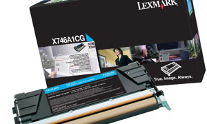 заправка картриджа Lexmark X746A1CG