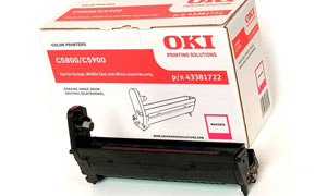 заправка картриджа OKI 43381722