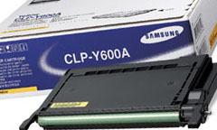 картридж Samsung CLP-Y600A заправка картриджа Samsung CLP-Y600A