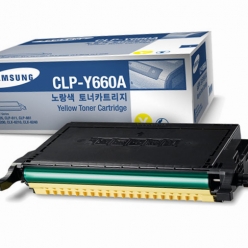 новый картридж Samsung CLP-Y660A