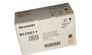 заправка картриджа Sharp MX-C30GTY