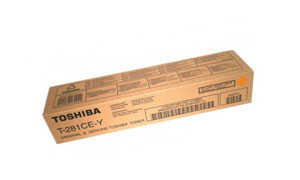заправка картриджа Toshiba T-281CE-Y (PS-ZT281C-EY)